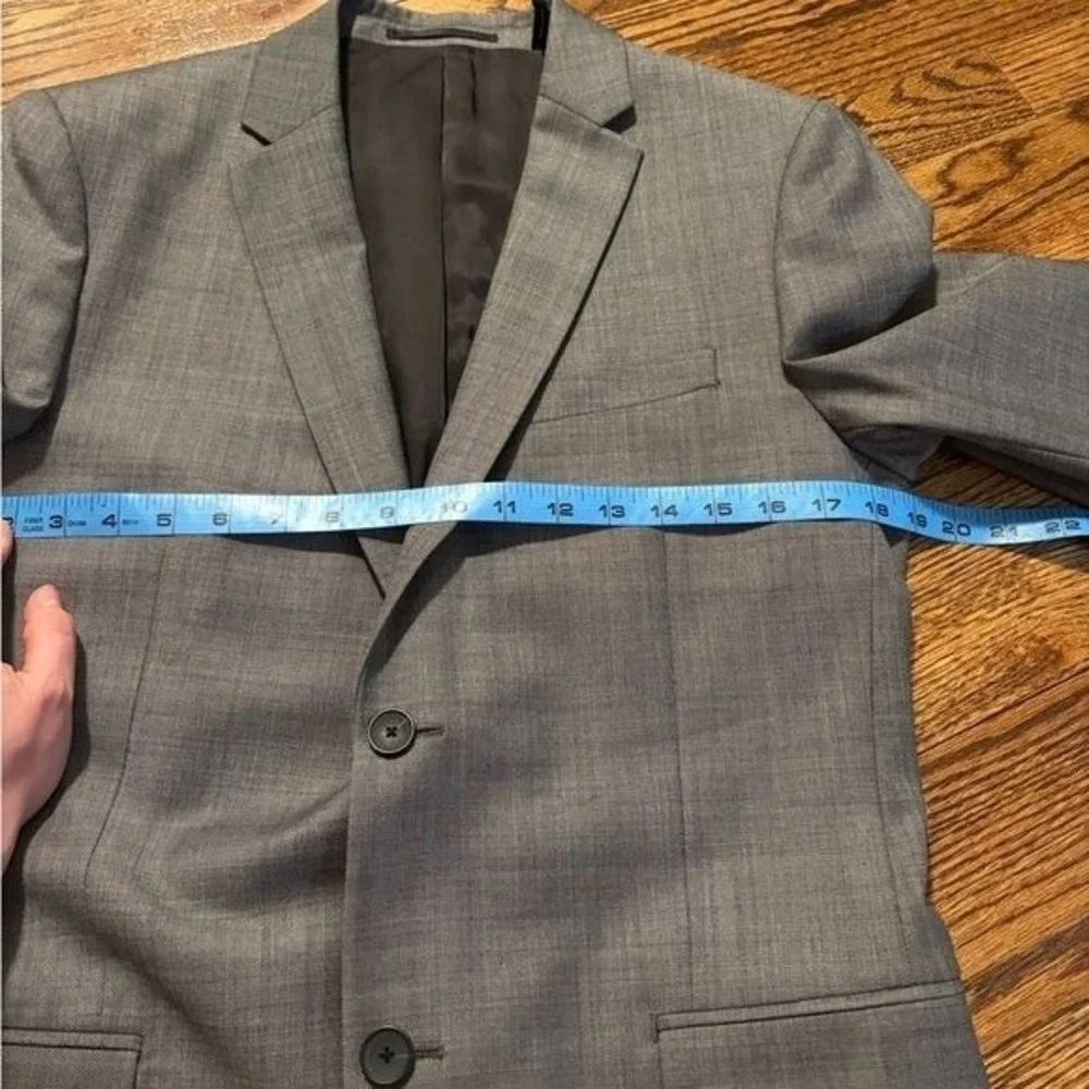 Theory | Slim Fit XLYO NP Suit Jacket Sports Coat Blazer Wool‎ Gray Sz 40R